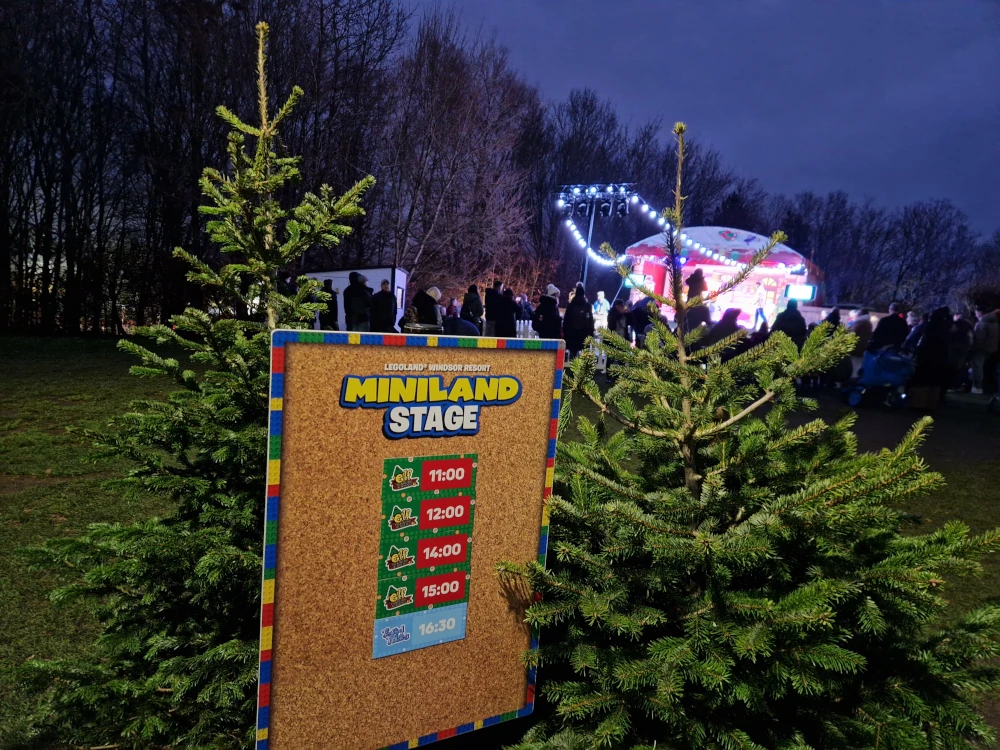 Legoland Windsor Christmas Show times