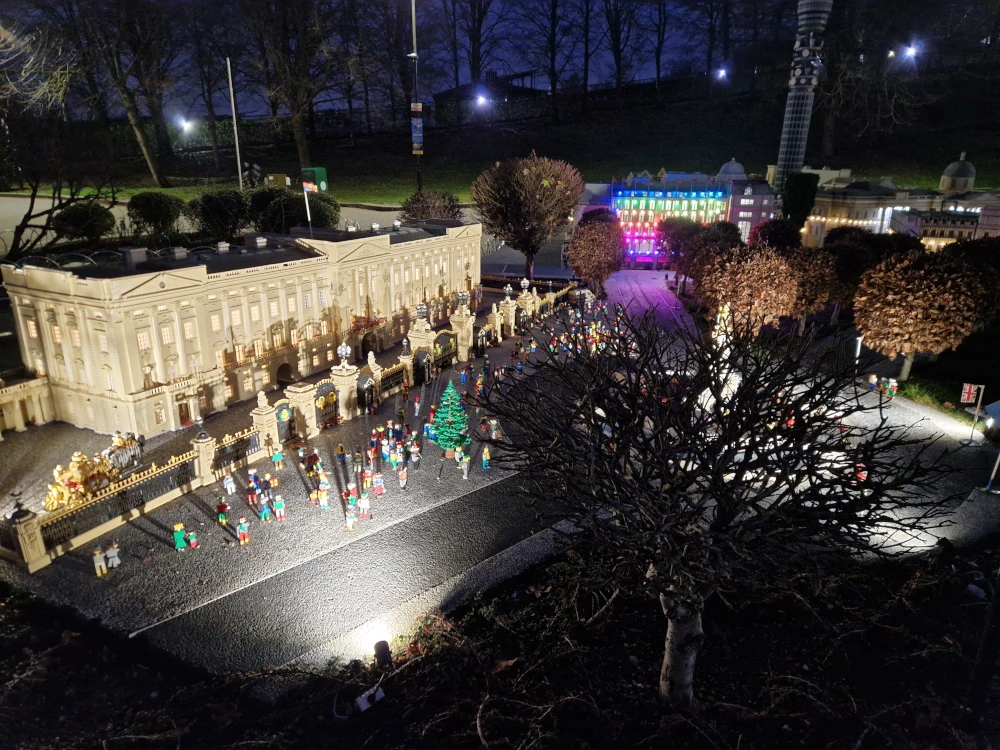 Legoland Windsor Christmas Miniland Lights