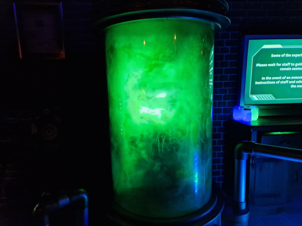 Paultons Park Ghostly Manor Trapped Ghost