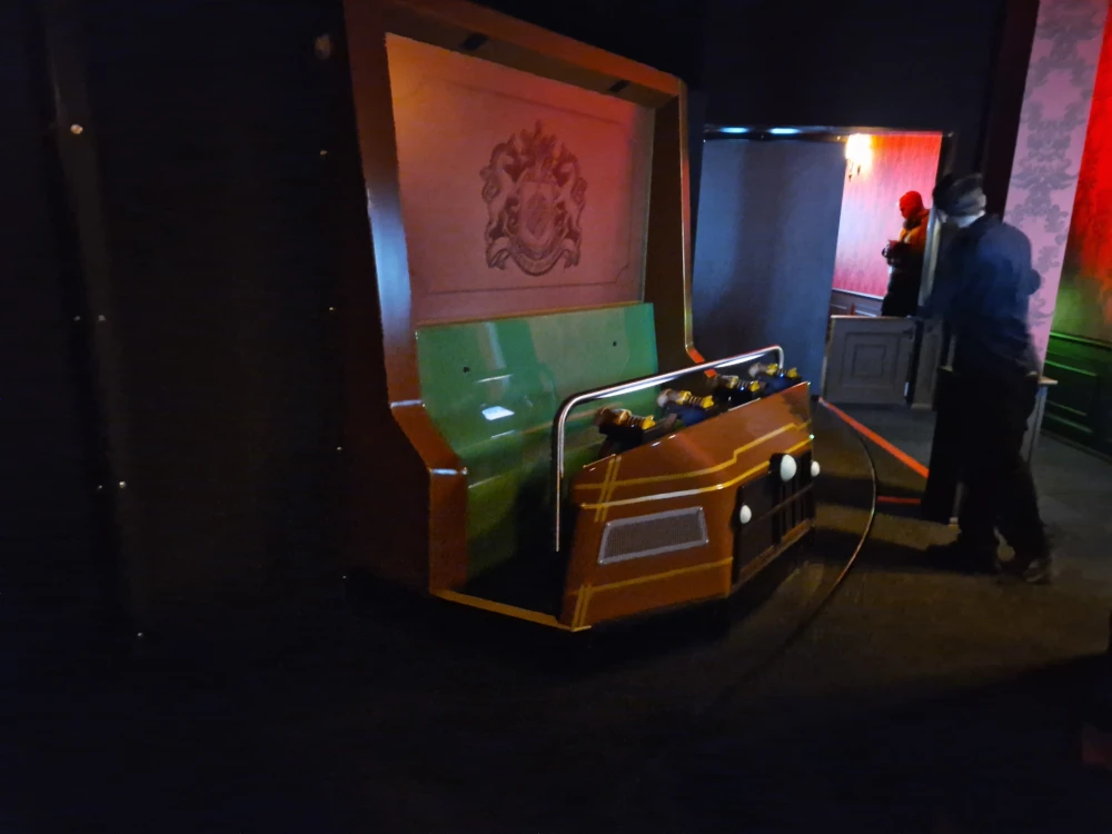 Paultons Park Ghostly Manor Ride Vehicle