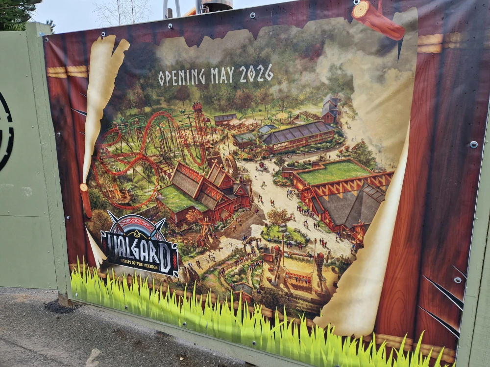 Paultons Park Valgard Map