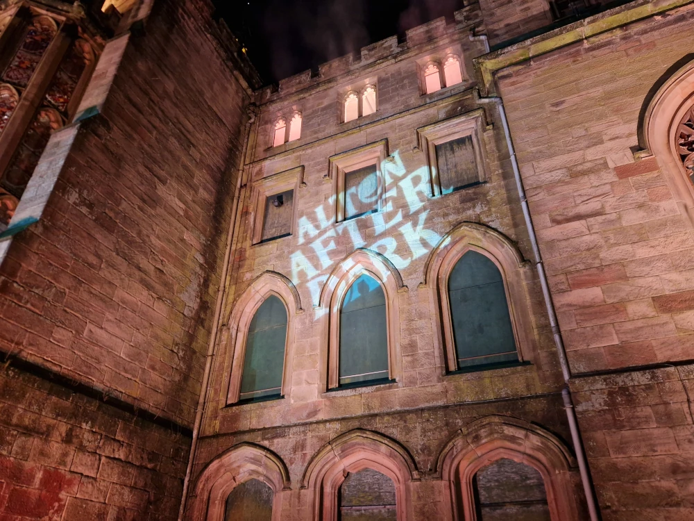 Alton Towers Alton After Dark Light Show