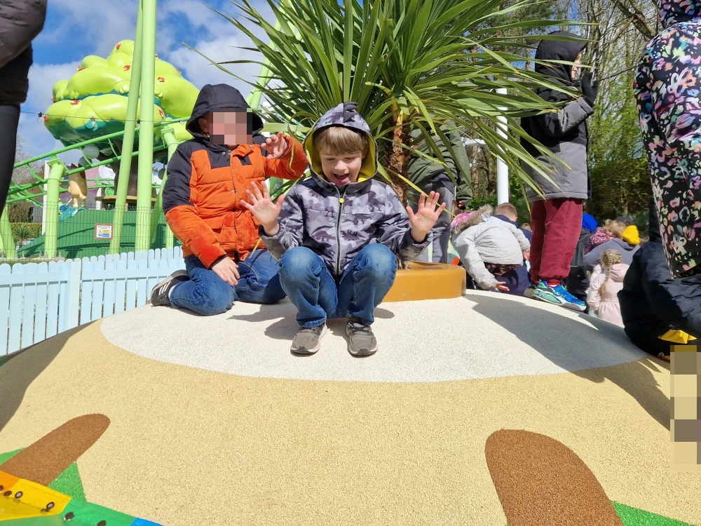 Bluey The Ride Queue Play Area
