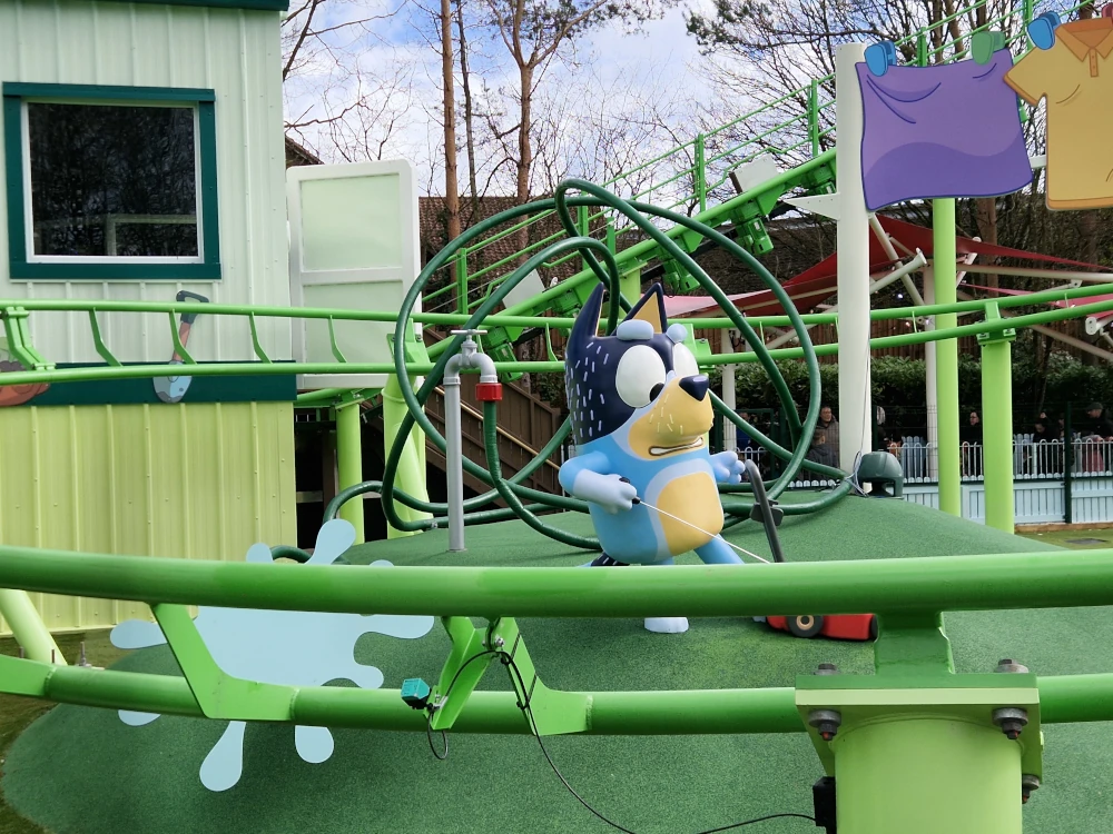 Bluey The Ride Characters Bandit