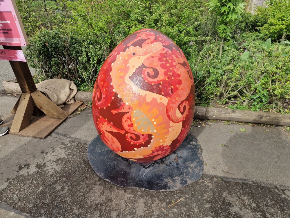Chester Zoo Easter Seahorse Egg