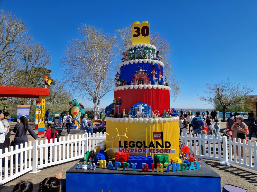 Legoland Windsor 30th Birthday Cake