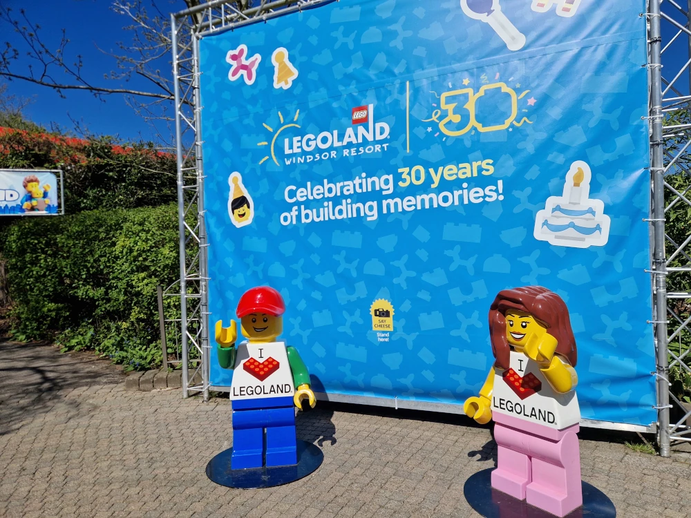 Legoland Windsor 30th Birthday Photo op