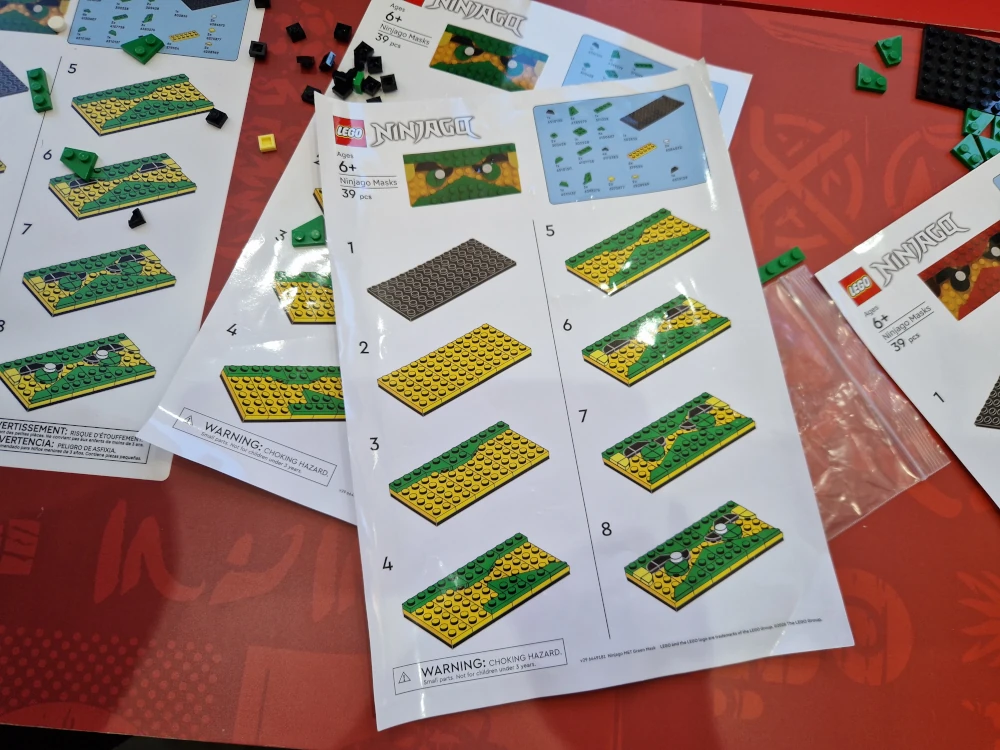 Legoland Windsor Ninjago Make and Take Instructions