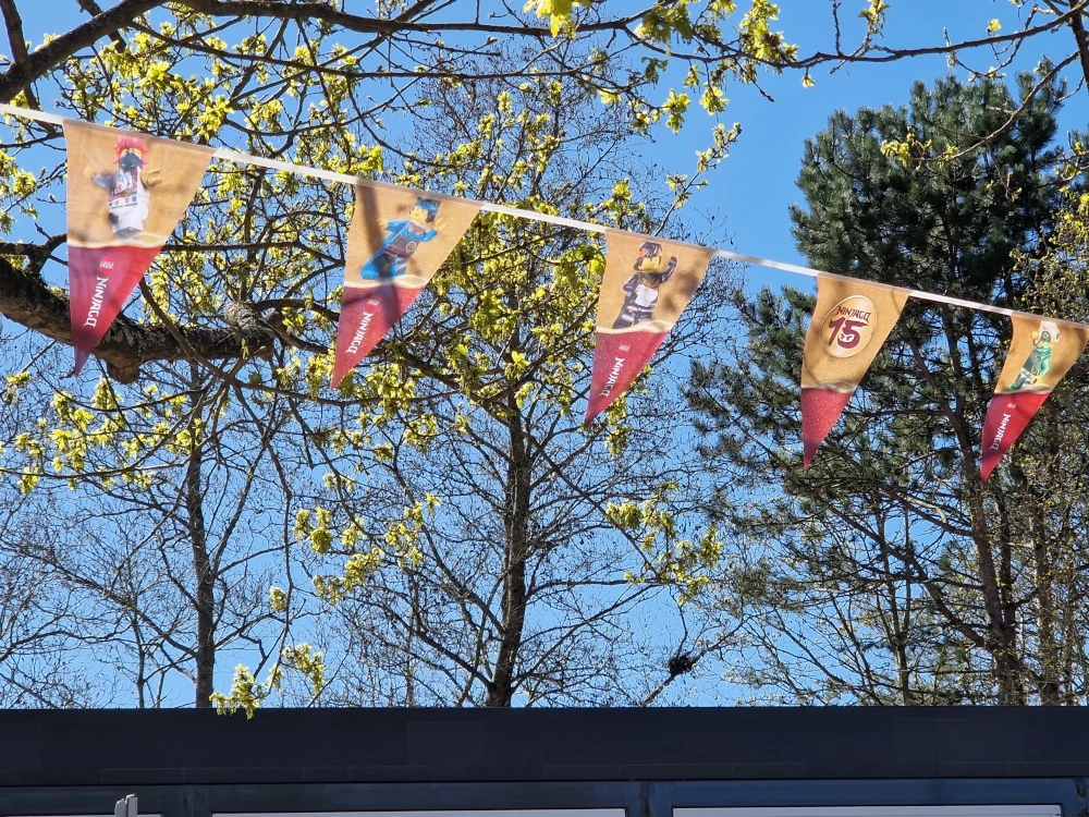Legoland Windsor Ninjago 15th Anniversary Bunting