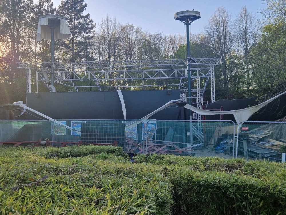 Legoland Windsor 4D Cinema Demolition