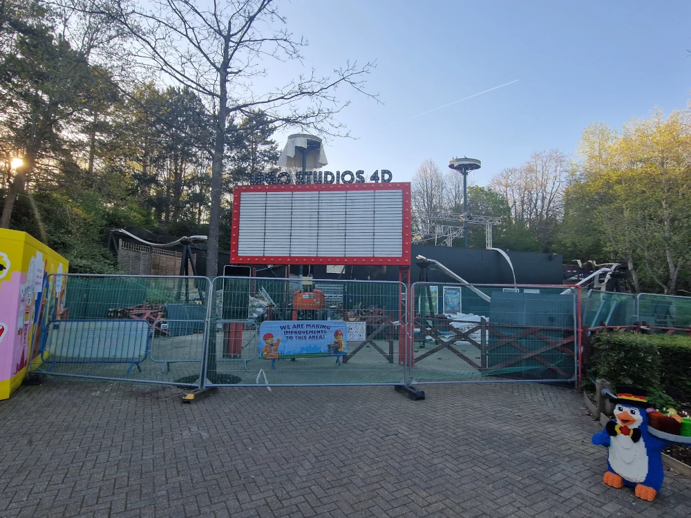 Legoland Windsor 4D Cinema Demolition