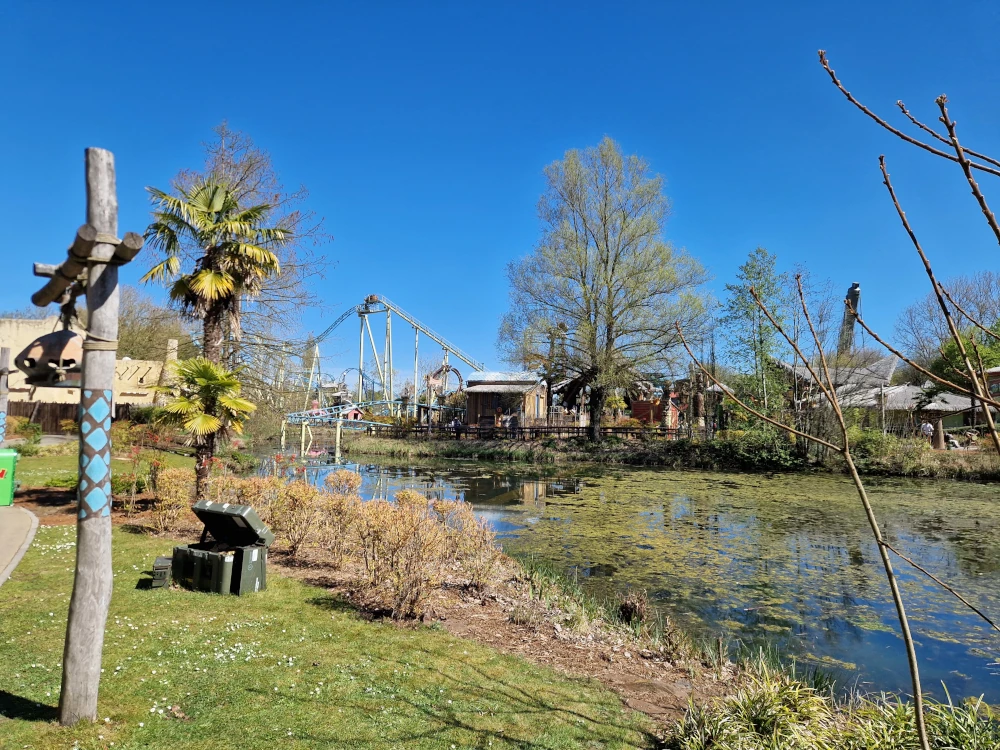 Walibi Belgium View From Adventure World