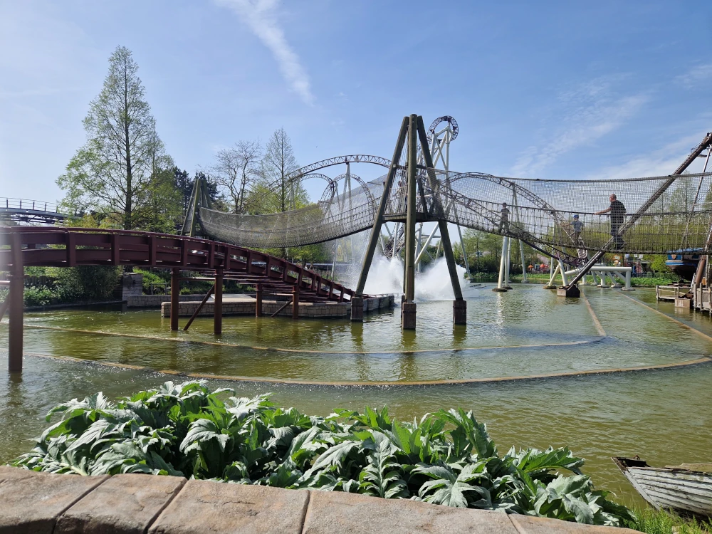 Plopsaland Belgium Super Splash