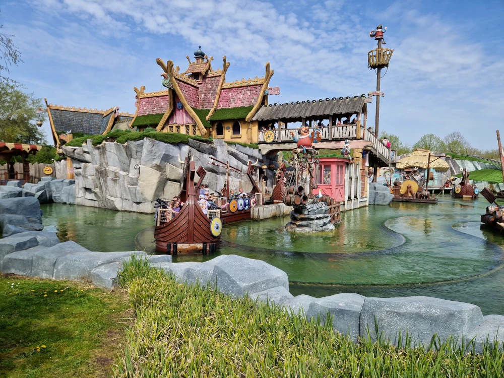 Plopsaland Belgium Wickie Splash